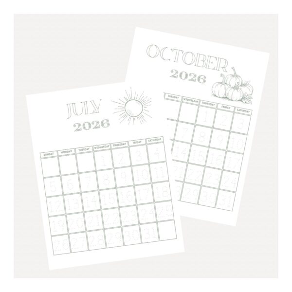 2026 Traceable Calendar